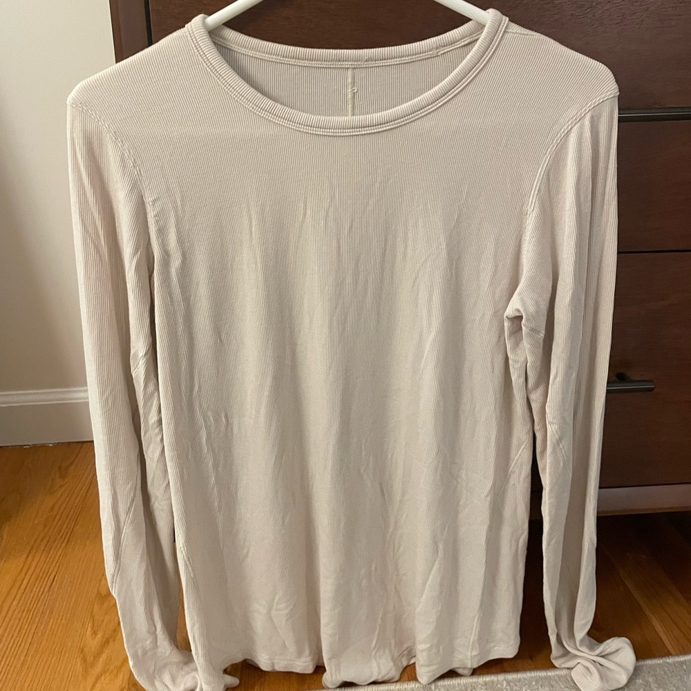 White Opal Lululemon Hold Tight Long Sleeve